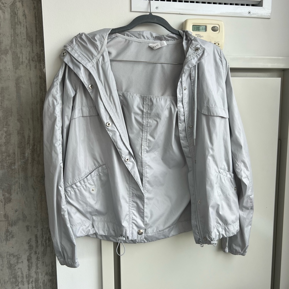 Grey light Rain jacket